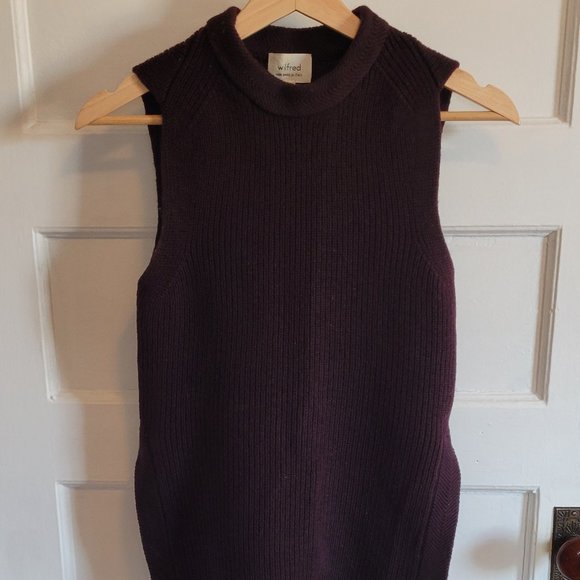 Aritzia palmier sweater sleeveless tunic - Picture 2 of 3